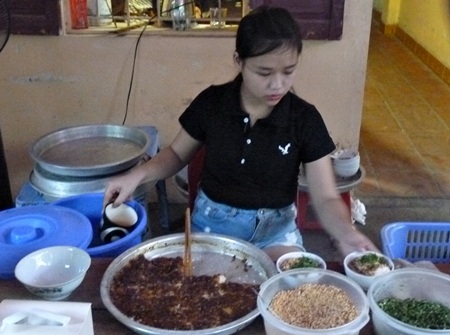 Những món ăn đường phố lạ miệng nơi xứ Lạng