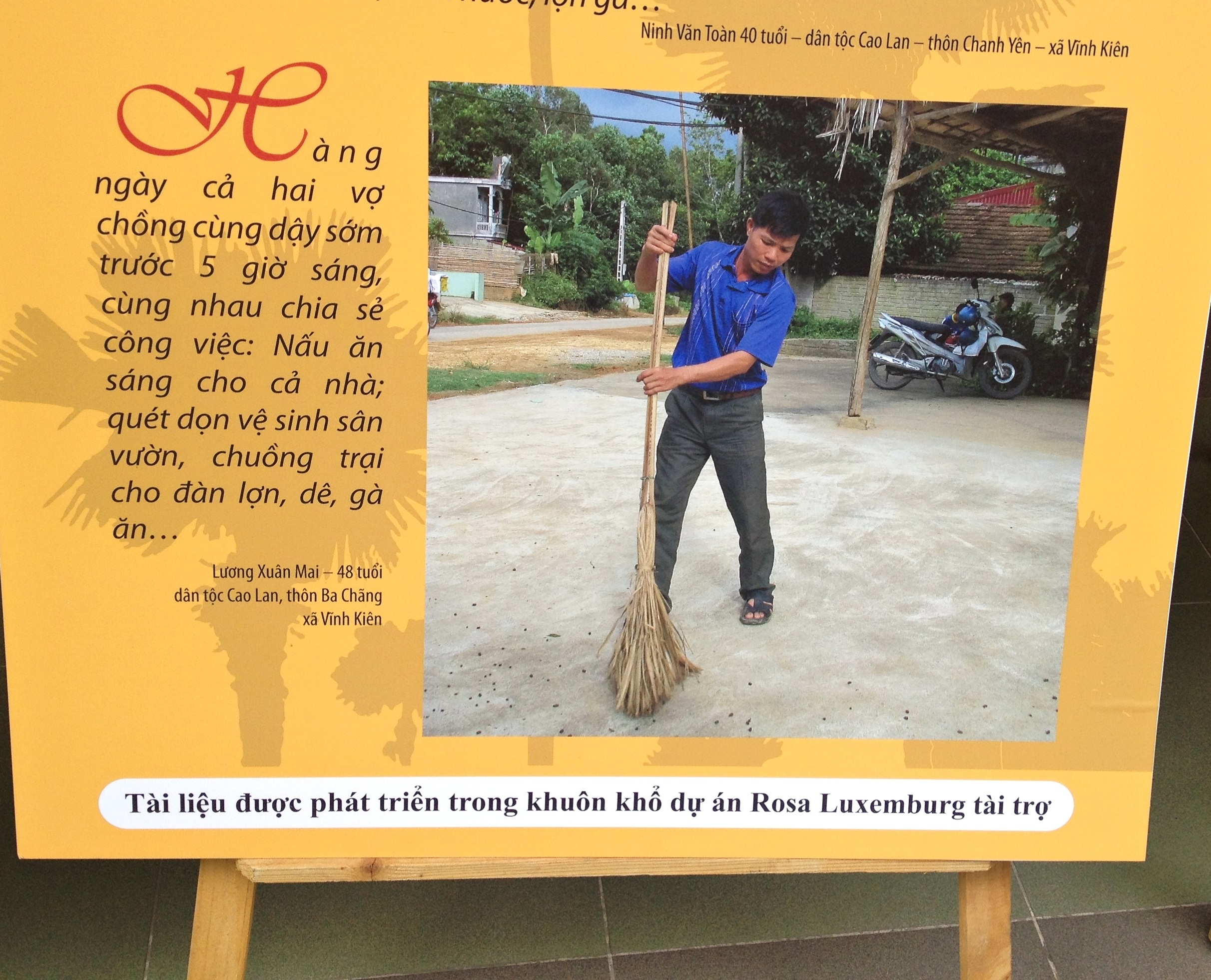 Khi nam giới làm việc nhà và câu chuyện bình đẳng giới ở Yên Bái