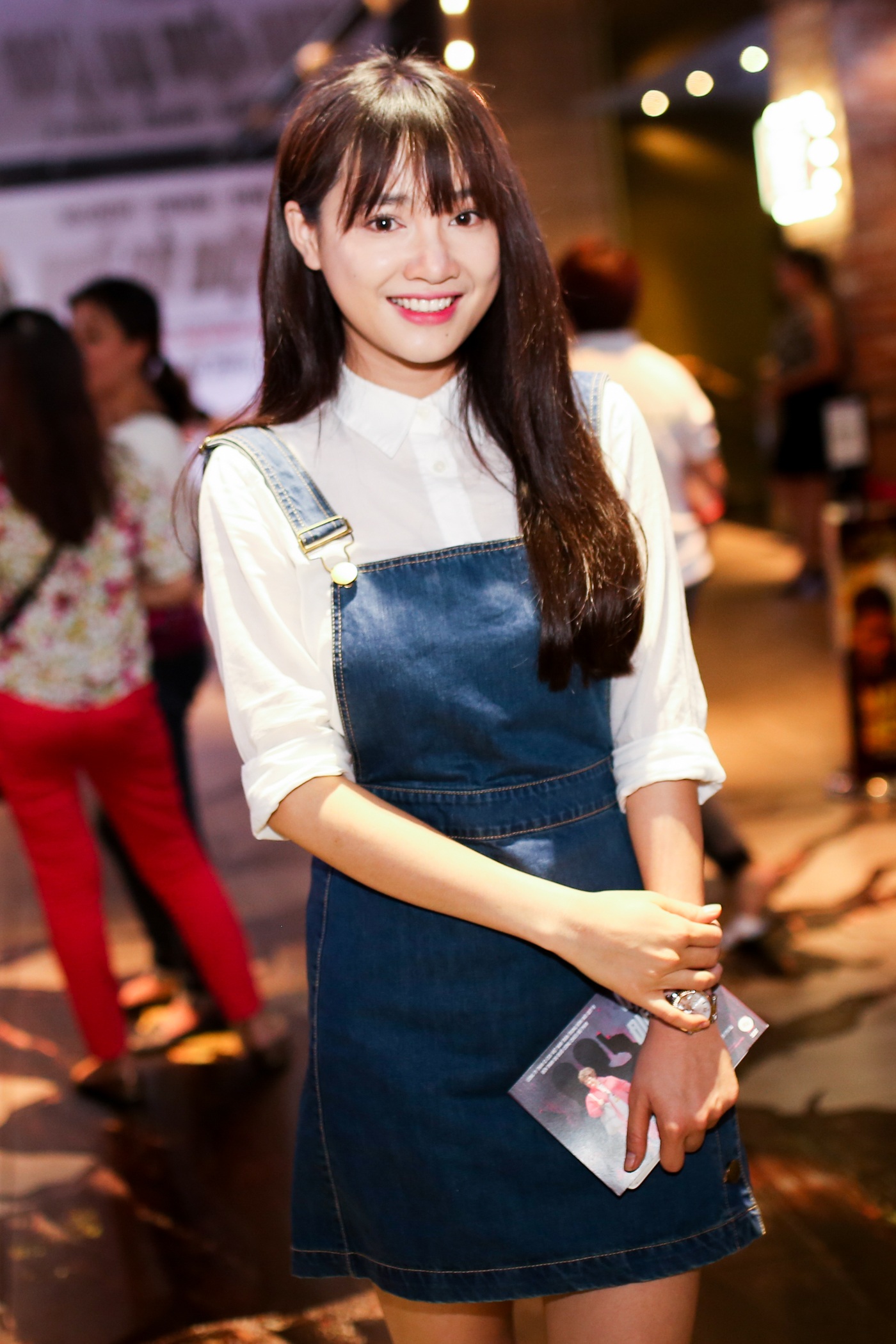 Tham dự
sự kiện còn có diễn viên Nhã Phương.