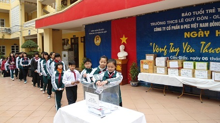 Hà Nội: Kết nối những vòng tay yêu thương tới HS vùng cao - 1 Hà Nội: Kết nối những vòng tay yêu thương tới HS vùng cao - 1