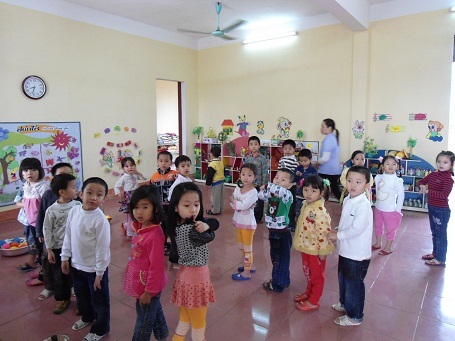 Thanh Hóa: 100% trẻ mầm non 5 tuổi ra lớp - 1 Thanh Hóa: 100% trẻ mầm non 5 tuổi ra lớp