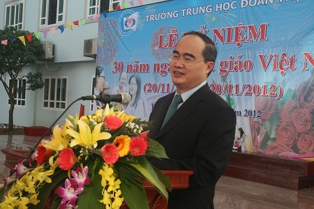 Thông qua câu trả lời của một HS, Phó Thủ tướng Nguyễn Thiện Nhân đã có một bài 