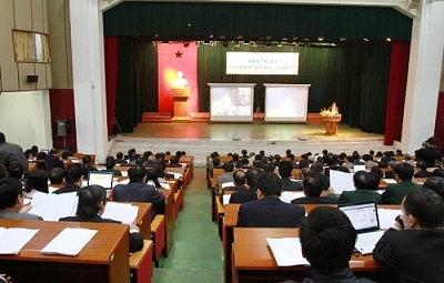 Bộ GD-ĐT tăng cường tổ chức hội nghị, hội thảo, tập huấn qua mạng - 1 Quang cảnh Hội nghị trực tuyến Giáo dục ĐH vừa được tổ chức vào cuối tháng 1 vừa qua