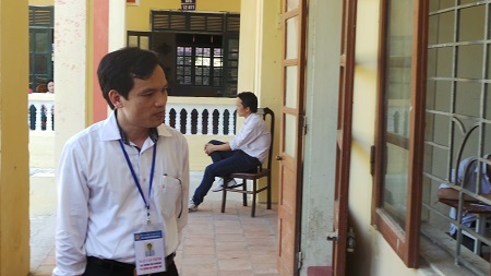Hưng Yên: 15 Hội đồng “trắng” thí sinh thi Sử - 2 Ông Mai Văn Trinh - Phó trưởng ban chỉ đạo thi Trung ương kiểm tra công tác coi thi ở