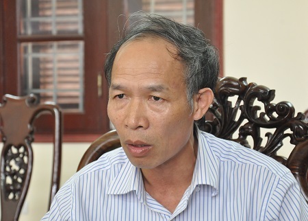 Vụ mua bán trường ở Bắc Ninh: Công an vào cuộc - 1 Ông Nguyễn Minh Cảnh - Phó Chánh thanh tra tỉnh Bắc Ninh trao đổi với phóng