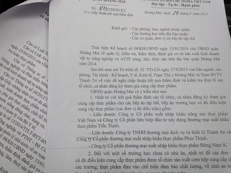 Áp đặt “độc quyền” đưa thực phẩm vào trường học - 1 Áp đặt “độc quyền” đưa thực phẩm vào trường học