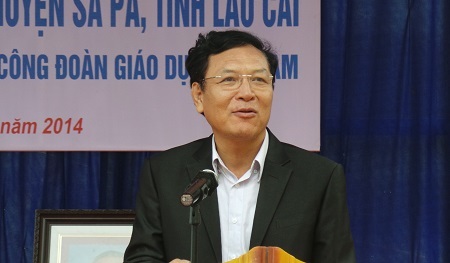 Giáo viên ở Bản Khoang đón nhận nhà công vụ mới - 8 Bộ trưởng Phạm Vũ Luận chia sẻ tại lễ khánh thành
