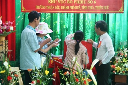 Hơn 97% cử tri cả nước đã đi bầu cử  - 4