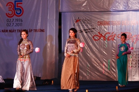 Mãn nhãn thời trang "Nét đẹp tiềm ẩn" tại CĐ Sư phạm Huế - 3