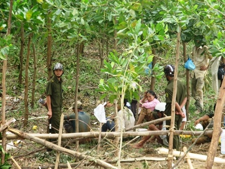 Bị truy quét, hàng trăm “vàng tặc” chuyển địa bàn khai thác - 3