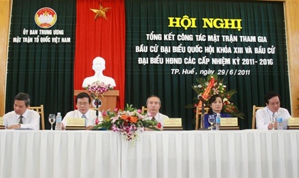 “Thành công của đợt bầu cử có sự đóng góp hết mình của các cấp MTTQ” - 1