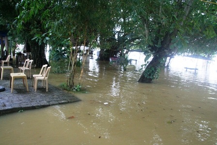 Mưa cực lớn ở miền núi, lũ thành phố lên đột ngột - 14