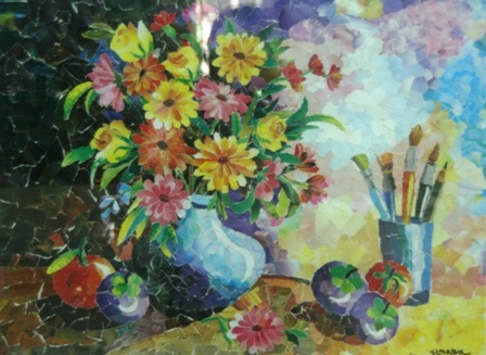 Xem phòng tranh 20/11 đẹp dung dị của thầy cô giáo mỹ thuật - 15