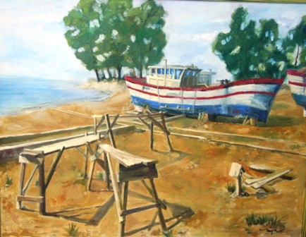 Xem phòng tranh 20/11 đẹp dung dị của thầy cô giáo mỹ thuật - 16