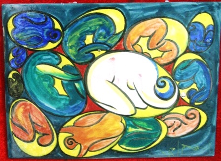 Xem phòng tranh 20/11 đẹp dung dị của thầy cô giáo mỹ thuật - 19