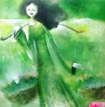 Xem phòng tranh 20/11 đẹp dung dị của thầy cô giáo mỹ thuật - 27