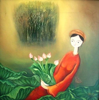 Xem phòng tranh 20/11 đẹp dung dị của thầy cô giáo mỹ thuật - 28