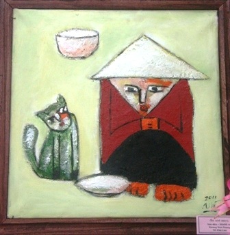 Xem phòng tranh 20/11 đẹp dung dị của thầy cô giáo mỹ thuật - 9