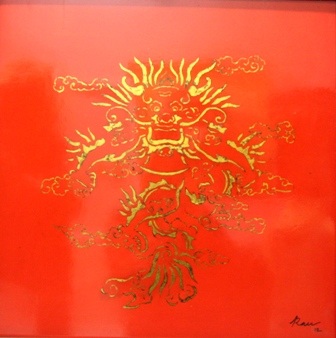 Rồng năm Nhâm Thìn trong tranh họa sĩ Huế - 2