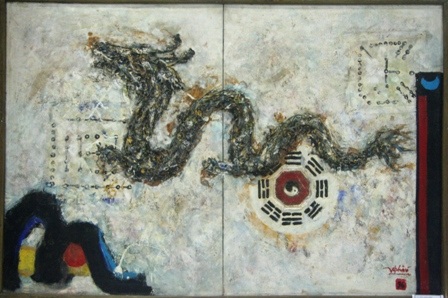 Rồng năm Nhâm Thìn trong tranh họa sĩ Huế - 8