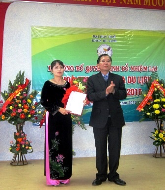 Đại học Huế bổ nhiệm khoa trưởng Khoa Du lịch - 1