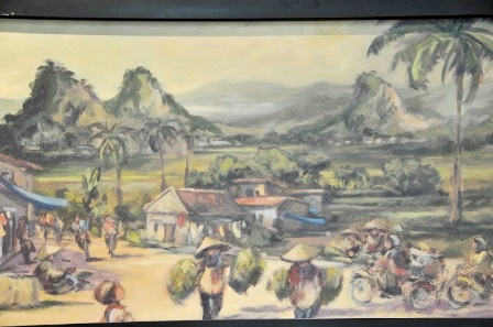 Chùm tranh về phong cảnh Việt Nam của một họa sĩ Pháp - 3 Chùm tranh về phong cảnh Việt Nam của một họa sĩ Pháp
