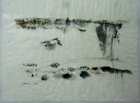 Chùm tranh lạ trên giấy dó