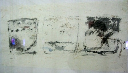 Chùm tranh lạ trên giấy dó