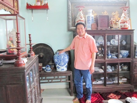 Nhà sưu tầm từng bỏ học để... “săn” đồ cổ