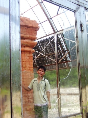 Gần 400 triệu đầu tư chống xuống cấp tháp Chămpa Phú Diên quý hiếm 