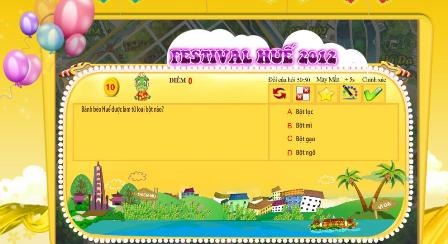 Ra mắt game kiến thức thú vị về Festival Huế