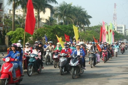 2.000 người tham gia mít-tinh phòng, chống bệnh tay chân miệng - 3 2.000 người tham gia mít-tinh phòng, chống bệnh tay chân miệng