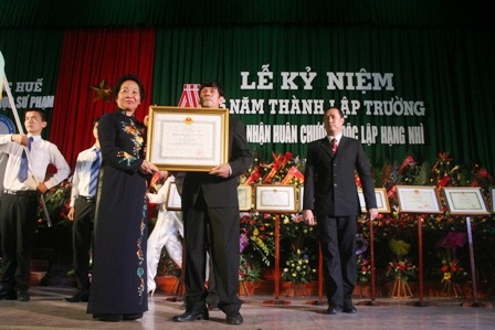 “ĐH Sư phạm Huế đã làm tốt công tác bồi dưỡng người thầy”