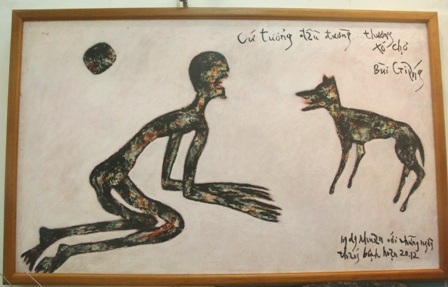 Phòng tranh đầy ắp tình cảm của những người bạn Huế