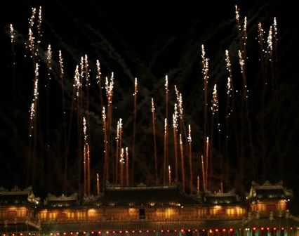 Xem pháo hoa của nghệ nhân Pierre Alain Hubert