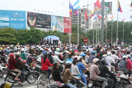 Âm sắc Mỹ La tinh tràn ngập đường phố Huế