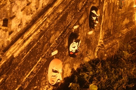 Ấn tượng với mặt nạ tuồng Huế