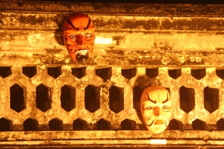 Ấn tượng với mặt nạ tuồng Huế