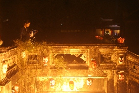 Ấn tượng với mặt nạ tuồng Huế