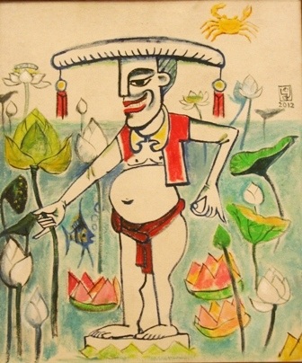 Xem những tác phẩm đậm chất thiền về Sen đầu hạ