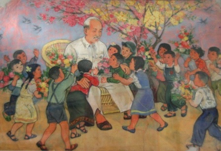 Xúc động người lính mù vẽ 3.000 bức chân dung Bác