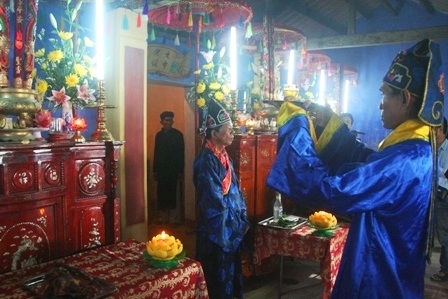 Tái hiện lễ hội bà Tơ - người đàn bà có công cứu chúa Nguyễn