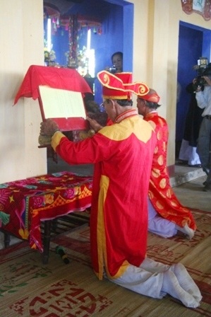 Tái hiện lễ hội bà Tơ - người đàn bà có công cứu chúa Nguyễn