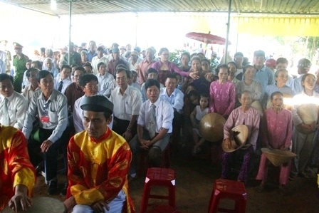 Tái hiện lễ hội bà Tơ - người đàn bà có công cứu chúa Nguyễn