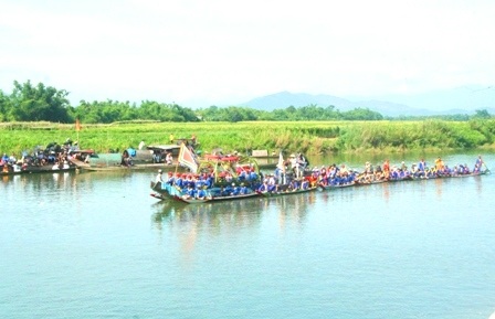 Tái hiện lễ hội bà Tơ - người đàn bà có công cứu chúa Nguyễn