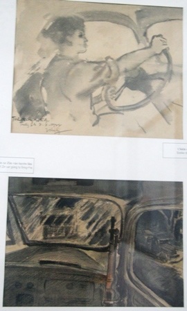 Xem bộ ký họa chân thực của họa sĩ Lê Duy Ứng