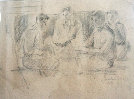 Xem bộ ký họa chân thực của họa sĩ Lê Duy Ứng