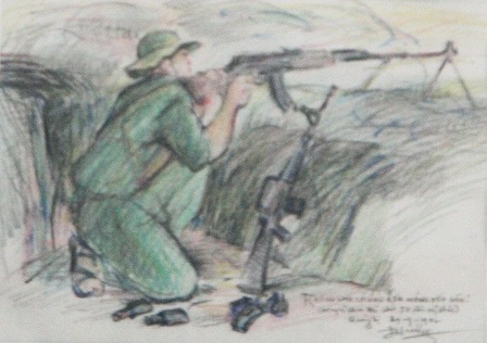 Xem bộ ký họa chân thực của họa sĩ Lê Duy Ứng