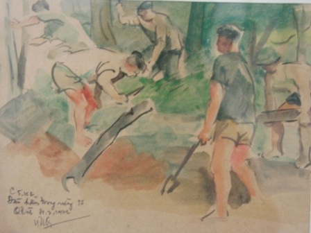 Xem bộ ký họa chân thực của họa sĩ Lê Duy Ứng