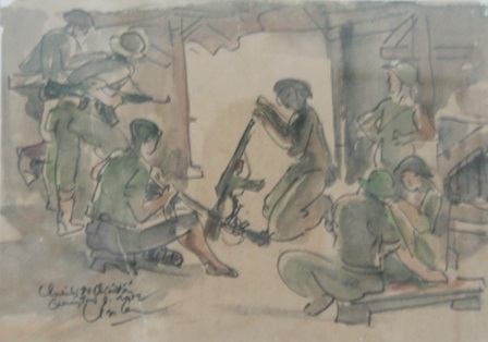 Xem bộ ký họa chân thực của họa sĩ Lê Duy Ứng